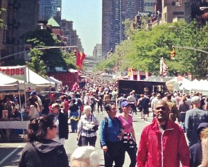 9th Avenue International Food Festival in Hell's Kitchen